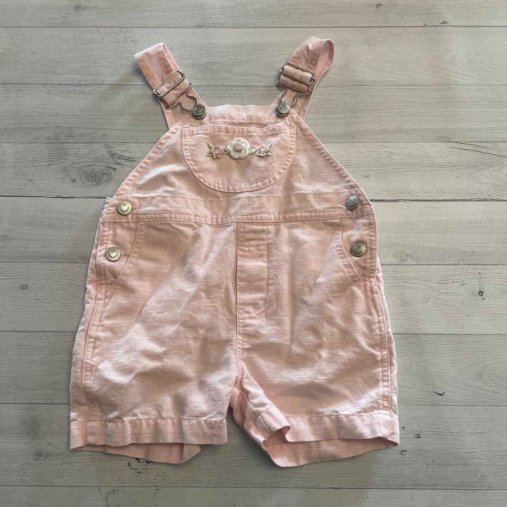 My Twinn girls light pink shortalls XS (3/4)‎